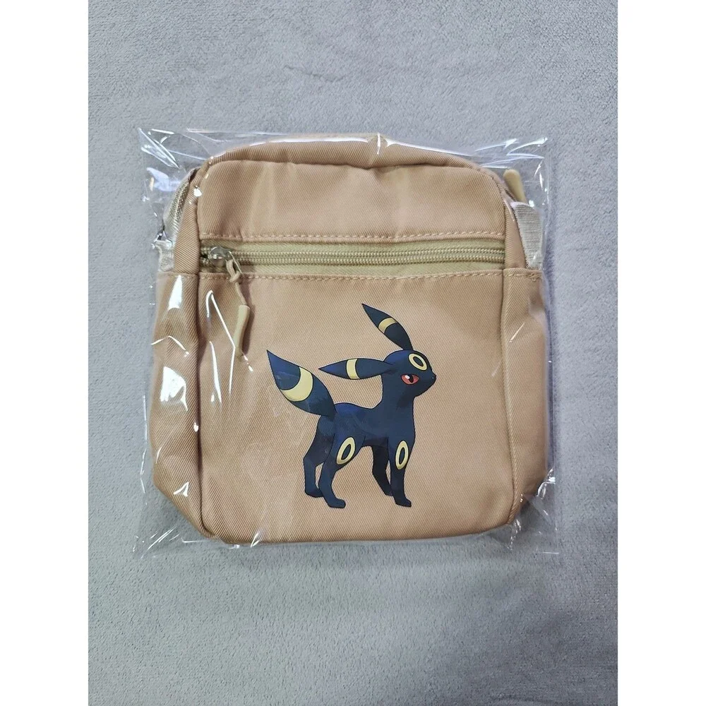 Pokémon Umbreon Tan Crossbody Bag - Eeveelution Anime Shoulder Bag